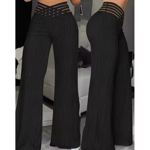 High Waist Flare Pants